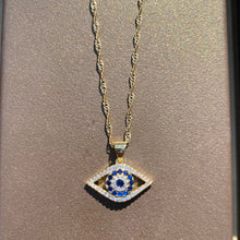 Load image into Gallery viewer, Ava Evil Eye Necklace - KiraaJewel