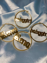 Load image into Gallery viewer, Custom Hoop Earrings - KiraaJewel