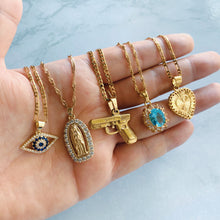 Load image into Gallery viewer, Ava Evil Eye Necklace - KiraaJewel