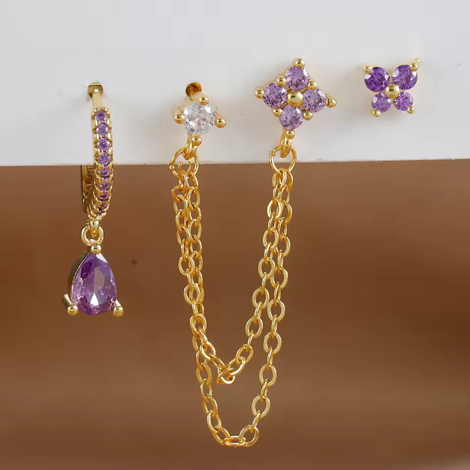 Luana Butterfly Studs