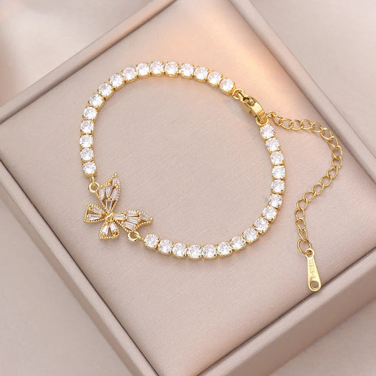 Brianna Tennis Chain Bracelet