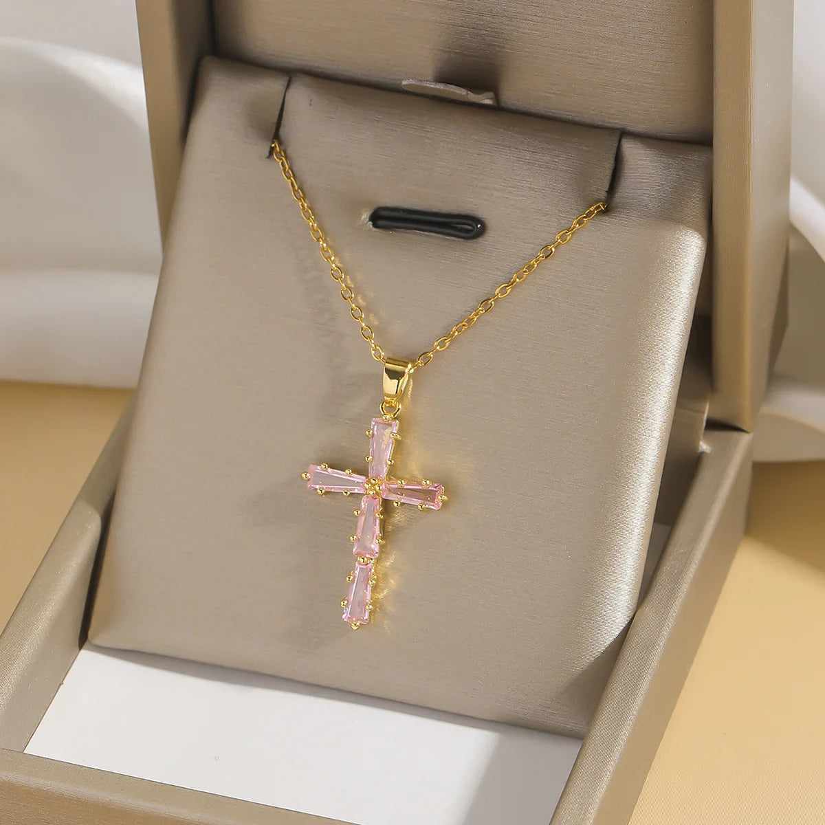 Ivy Cross Necklace