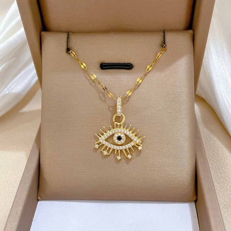 Evelyn Evil Eye Necklace
