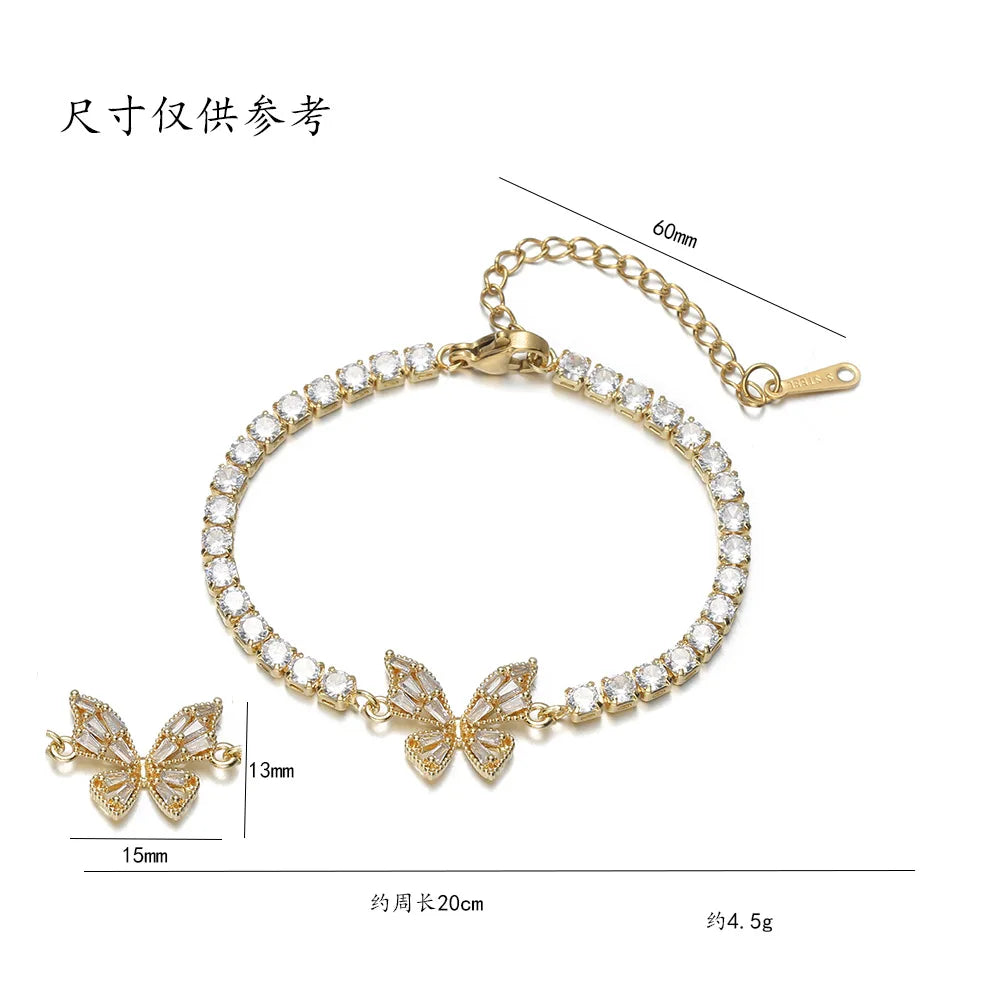 Brianna Tennis Chain Bracelet