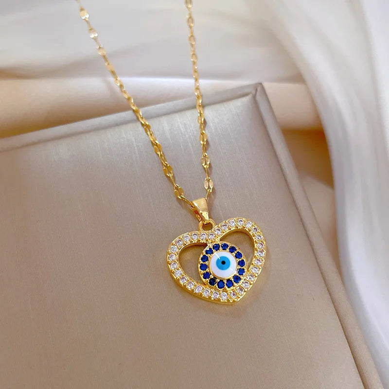 Eva Evil Eye Necklace