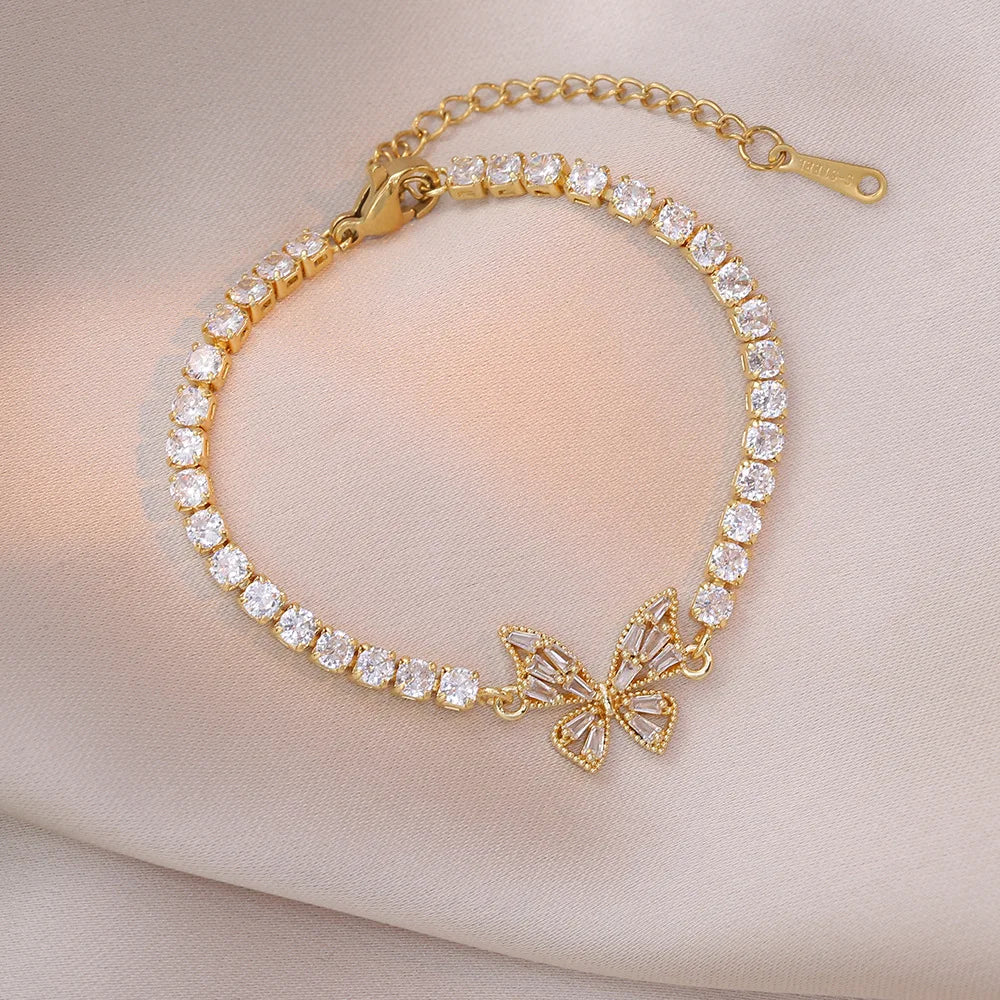 Brianna Tennis Chain Bracelet