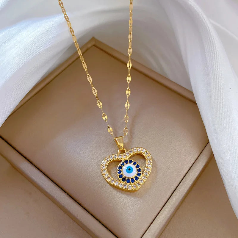 Eva Evil Eye Necklace