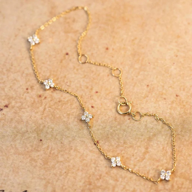 Iris Flower Bracelet