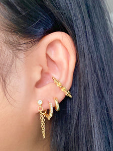 Paige Chain Earring - KiraaJewel