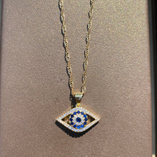 Load image into Gallery viewer, Ava Evil Eye Necklace - KiraaJewel
