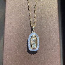 Load image into Gallery viewer, Mary Crystal Necklace - KiraaJewel
