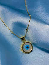 Load image into Gallery viewer, Teresa Evil Eye Necklace - KiraaJewel
