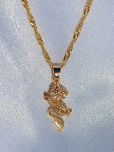 Load image into Gallery viewer, Elysa Dragon Necklace - KiraaJewel
