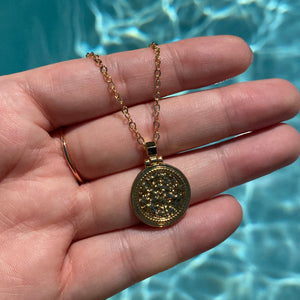 SASHA COIN NECKLACE - KiraaJewel