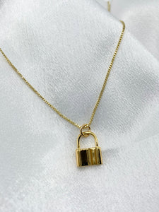 Joy Lock Necklace - KiraaJewel