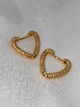 Load image into Gallery viewer, Ana Heart Earrings - KiraaJewel
