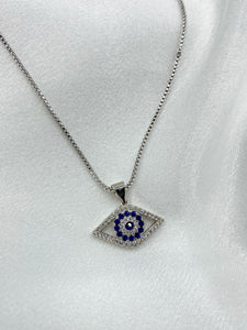 Ava Evil Eye Necklace - KiraaJewel