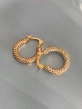 Load image into Gallery viewer, Heather Hoop Earrings - KiraaJewel
