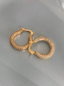 Heather Hoop Earrings - KiraaJewel