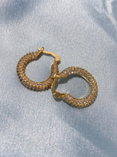 Load image into Gallery viewer, Heather Hoop Earrings - KiraaJewel
