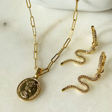 Load image into Gallery viewer, Mariell Coin Necklace - KiraaJewel
