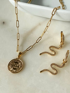 Mariell Coin Necklace - KiraaJewel