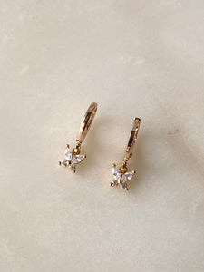 Dainty Butterfly Earrings - KiraaJewel