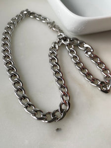 Aria Silver Choker - KiraaJewel