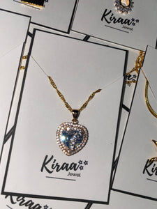 Lola Heart Necklace - KiraaJewel