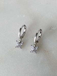 Dainty Butterfly Earrings - KiraaJewel