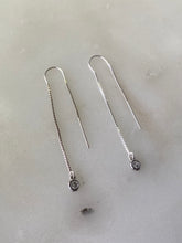 Load image into Gallery viewer, Anma Silver Threader Earrings - KiraaJewel
