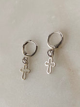 Load image into Gallery viewer, Lisa Cross Earrings - KiraaJewel
