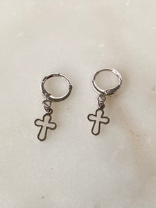 Lisa Cross Earrings - KiraaJewel